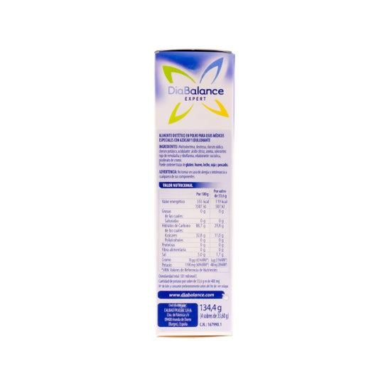 DiaBalance Expert suero oral naranja 4 sobres