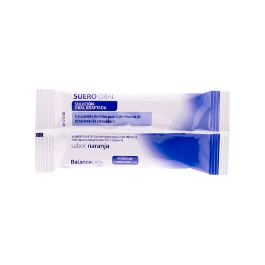 DiaBalance Expert suero oral naranja 4 sobres