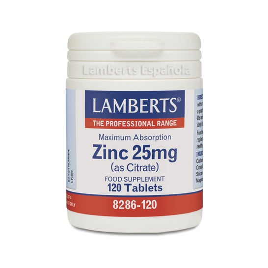 Lamberts Zinc 25mg 120comp