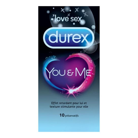 Durex Préservatifs You & Me Effet Retardant 10 Unité Durex,