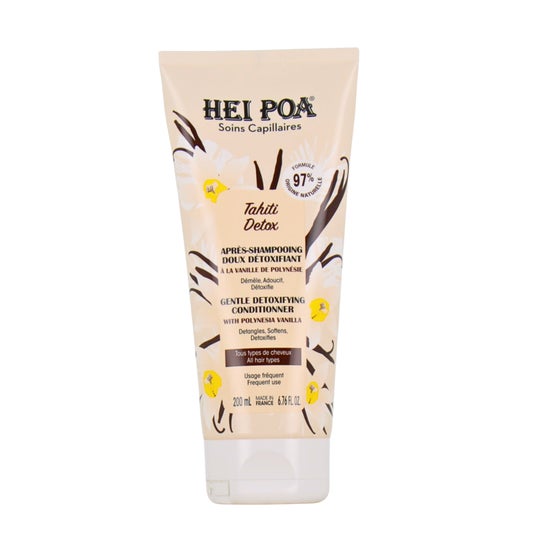 Hei Poa Tahiti Detox Acondicionador Suave Desintoxicante 200 ml