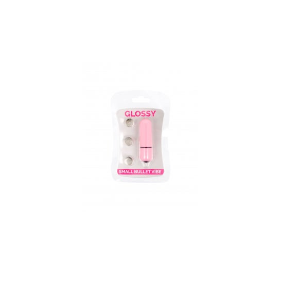 Glossy Small Bala Vibradora Rosa 1ud