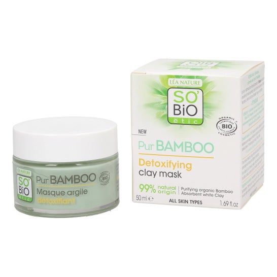 So Bio Etic Mascarilla Arcilla Detox Pur Bambú 50ml