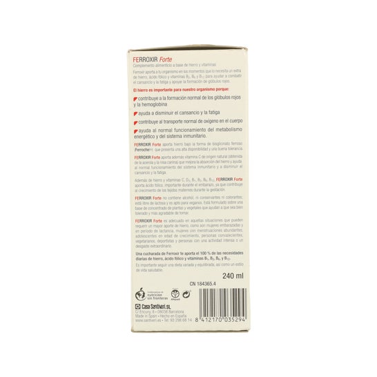 Santiveri Ferroxir Forte 240 ml