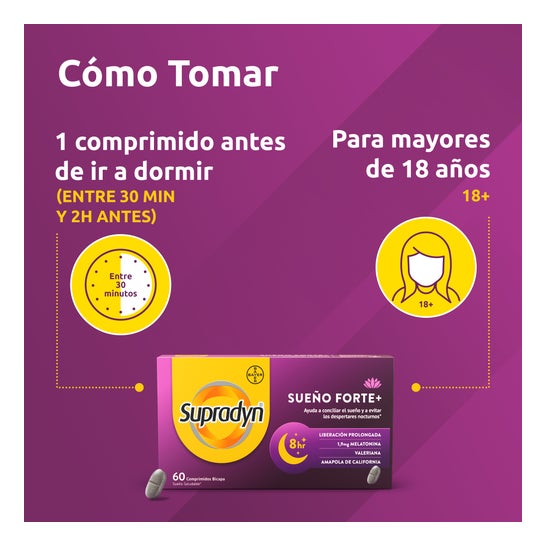 Supradyn Sueño Forte+ 60comp