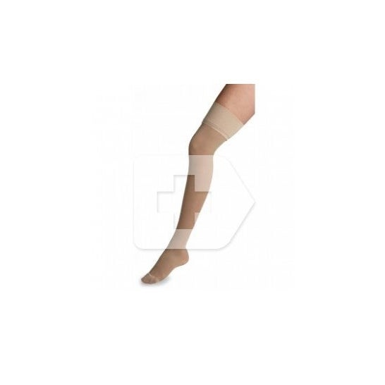 Viadol long compression stocking normal beige T 2