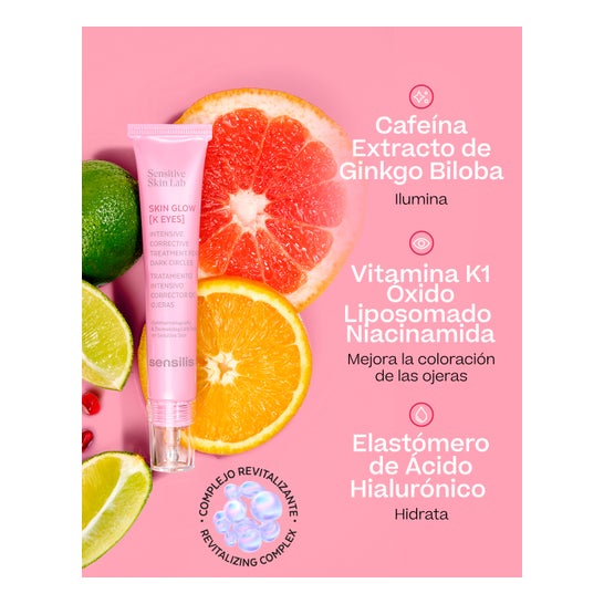 Sensilis Skin Glow [K Eyes] Tratamiento Intensivo Corrector de Ojeras 15ml