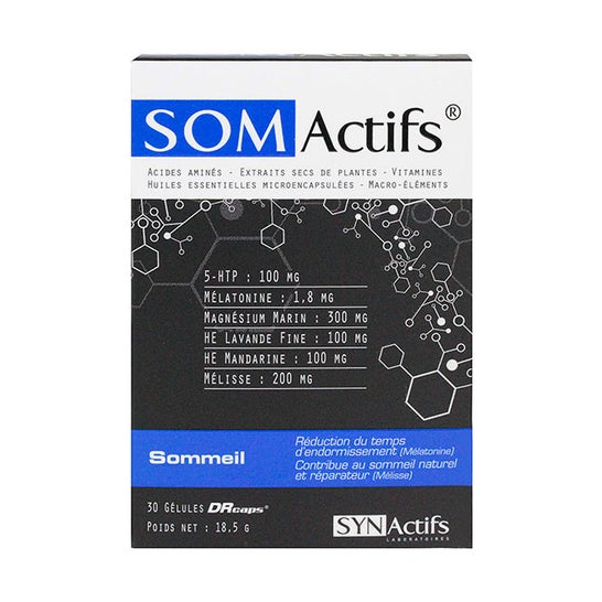 Synactives Somactives Sommeil 30 glules