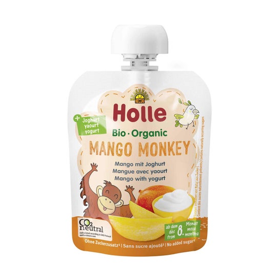 Holle Organic Mango Monkey Mango With Yogurt 85g
