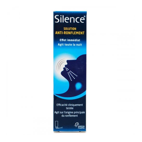 Silencio Spray Anti-Ronquidos para la Garganta 50ml