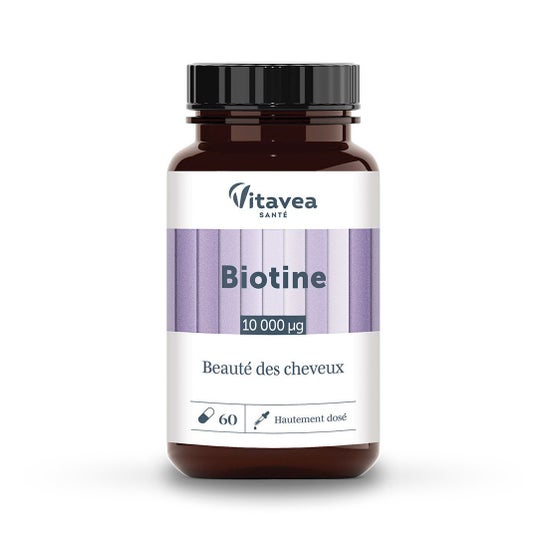 Vitavea Biotina 10000µg Belleza Capilar 60 Perlas