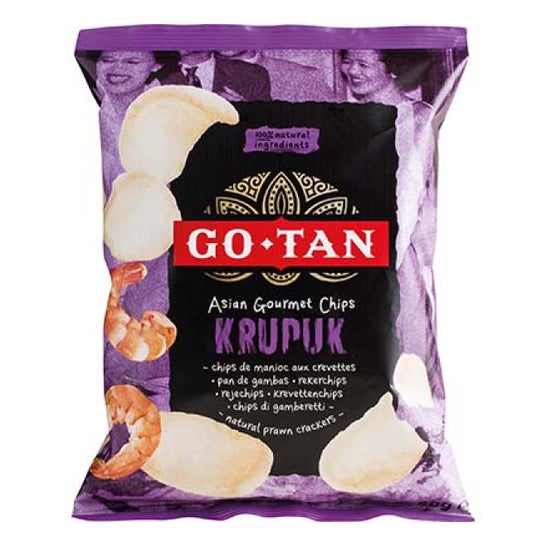 Go-Tan Krupuk Asian Gourmet Chips Bio 50g