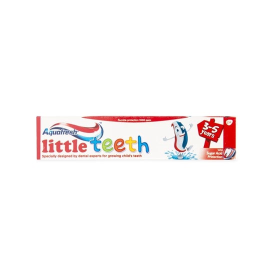 Aquafresh tandpasta til børn 3 til 5 år 50 ml