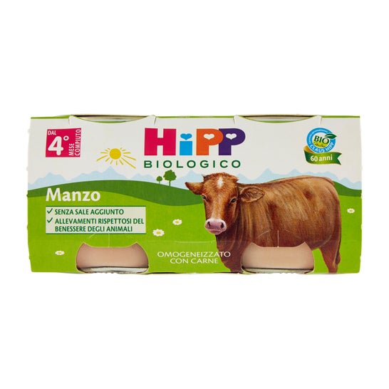 Hipp Bio Papilla Ternera 2x80g