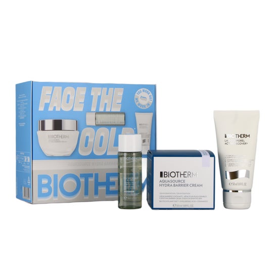 Biotherm Aquasource Hydra Barrier Zestaw Twarz Na Zimno