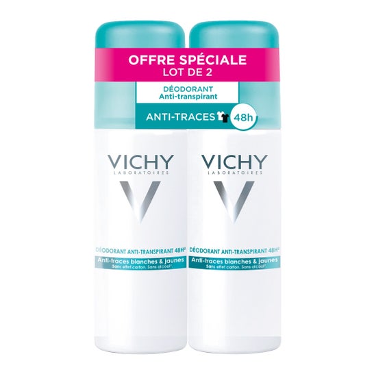 Vichy Desodorante Antitranspirante Antimanchas 48h Spray 2x125ml