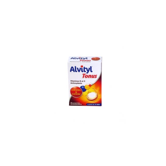 Alvityl Tonus Effervescent Tablets Fik Orange Box af 20