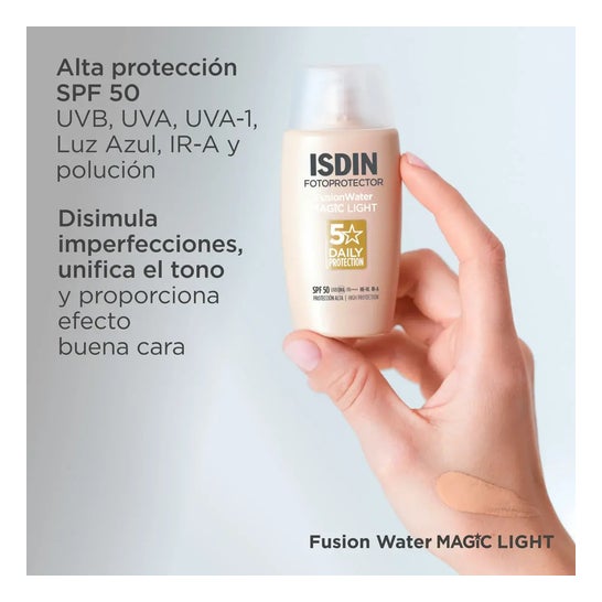 ISDIN Fotoprotector Fusion Water Magic Light SPF50 50ml