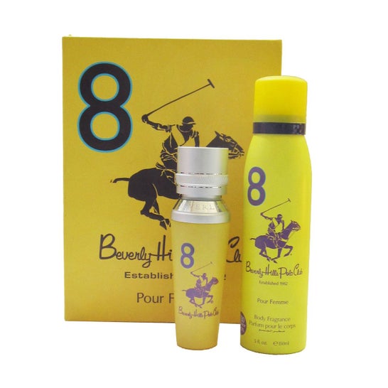 B H Polo Club Femme Nº8 Edt+Deodorant Spray
