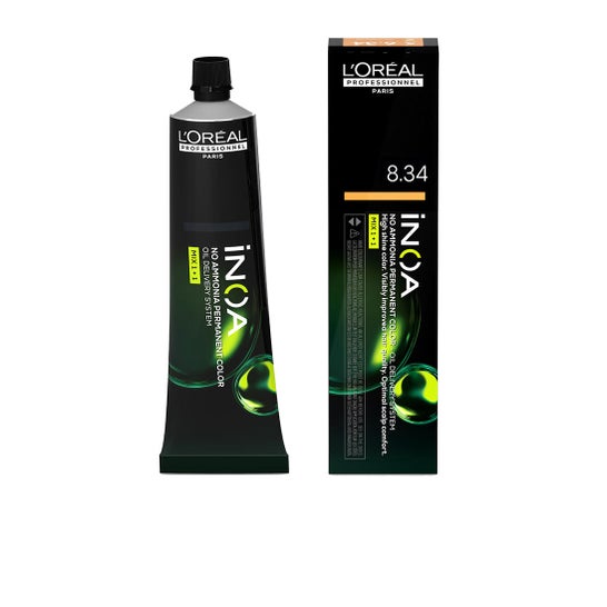 L'Oréal Inoa Ammonia-Free Permanent Color 8.34 60g