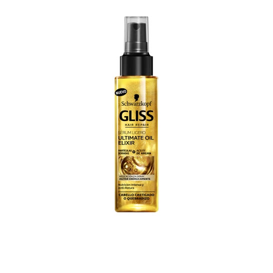 Schwarzkopf Gliss Hair Repair Ultimate Oil Elixir Serum Ligero 100ml