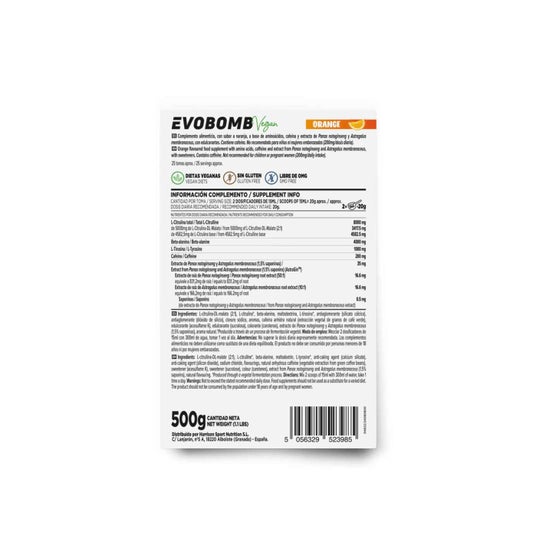 HSN Evobomb Naranja 500g
