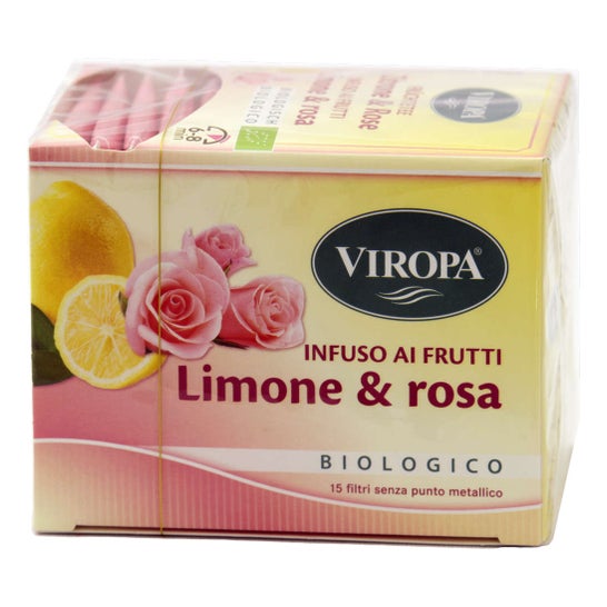 Viropa Infuso Limone Rosa Bio 15x2,4g