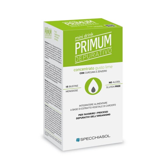 Specchiasol Primum Slimming Minidrink Lime 15 Sobres