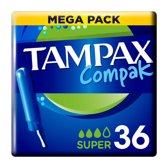 Tampax Compak Super 36uds