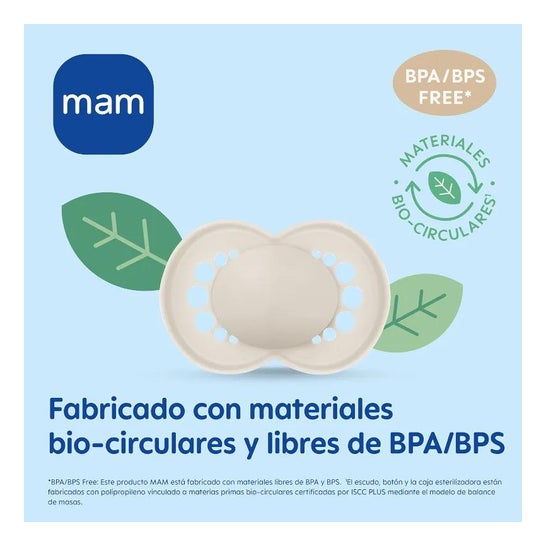 MAM Chupete Silicona Original +16 Meses 2 unidades MAM Chupete Silicona Original +16 Meses 2 unidades