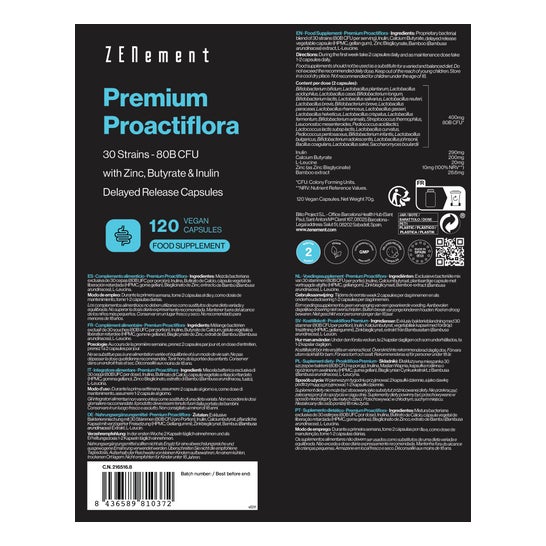 Zenement Premium Proactiflora 120 vcaps
