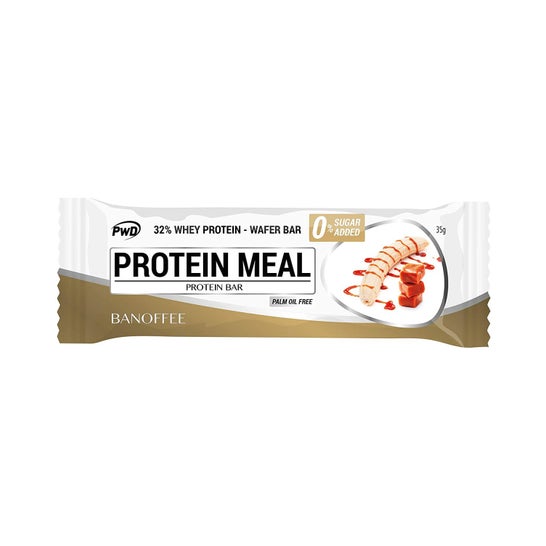 PwD Protein Meal Barrita Sabor Banoffee 35g