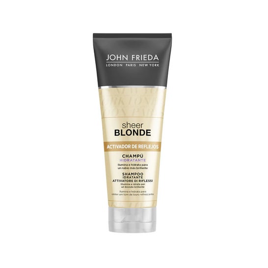 John Frieda Sheer Blonde Moisturising Activating Reflections Shampoo 250 ml