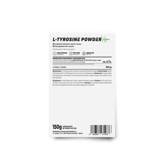 HSN L-Tirosina en Polvo 150 g