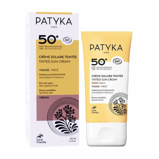 Patyka Crema Solare Colorata Viso Medium SPF50+ 40 ml
