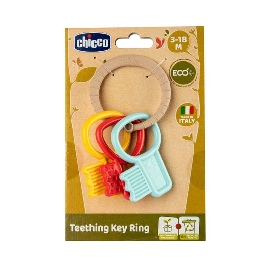 Chicco Masajeador Dental Llaves Eco+ 3-18m 1ud