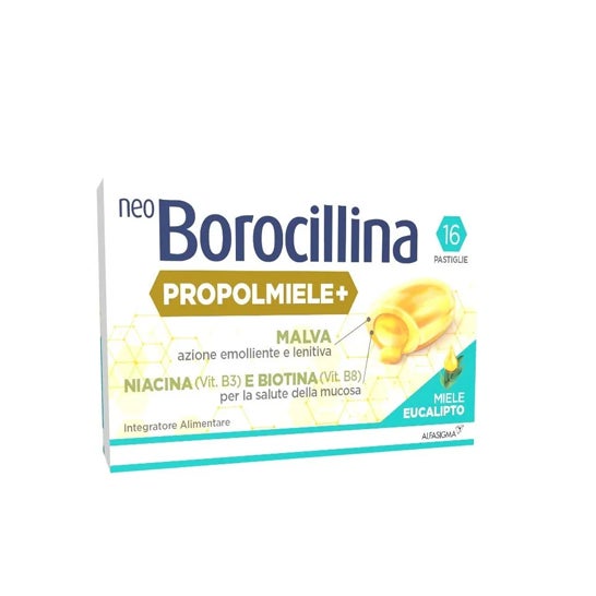 Neoborocillina Propolmiele + Eucalipto 16 Unità