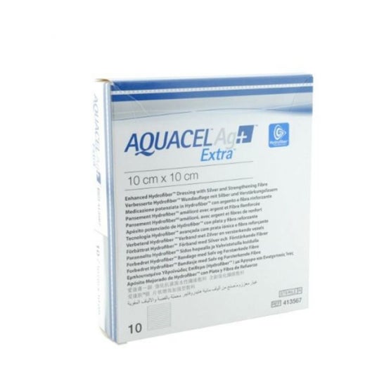 Aquacel-413567 Ag+Ext 10X10C 10P