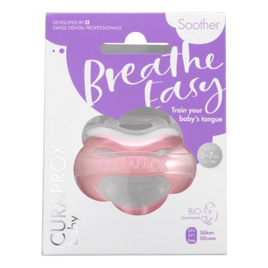 Curaprox Baby Soother Single S0 Pink 1ud