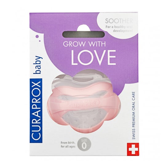 Curaprox Baby Soother Single S0 Pink 1 Unità