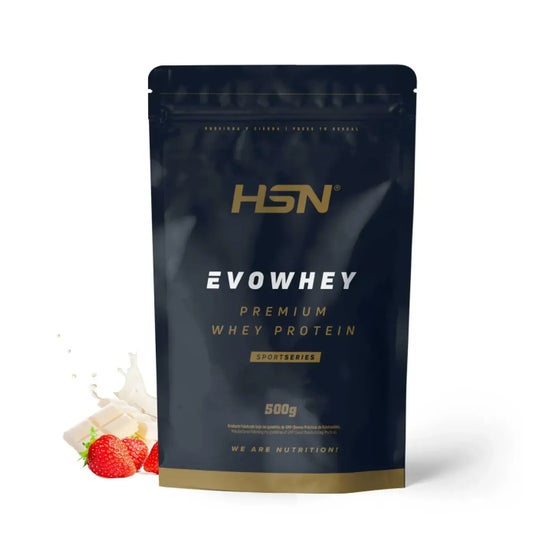 HSN Evowhey Protein Chocolate Blanco y Fresa 500g