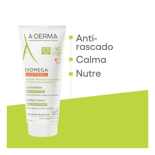 A-Derma Exomega Control Leche Emoliente 200ml