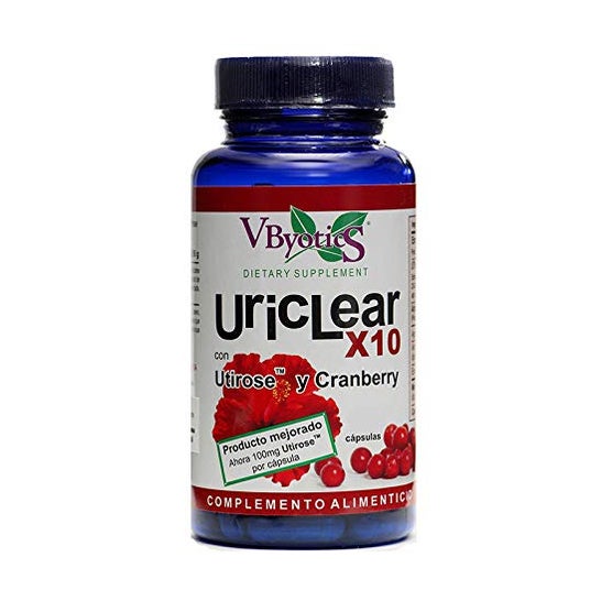Vbyotics Uriclear X10 met Utirose en Supercran 90caps