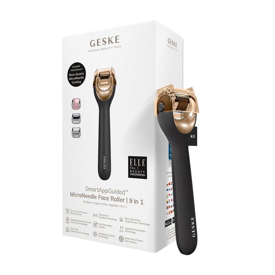 Geske MicroNeedle Face Roller 9 in 1 Gray 1 Unidade