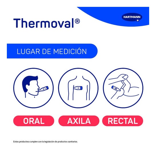 Termoval Hurtigt digitalt termometer 1ud Termoval Hurtigt digitalt termometer 1ud