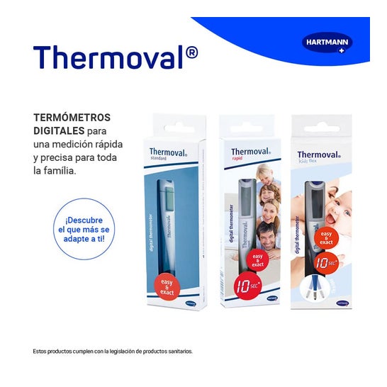 Termoval Hurtigt digitalt termometer 1ud Termoval Hurtigt digitalt termometer 1ud