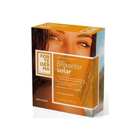 Fortederma Nutriprotector Solar 30 perlas
