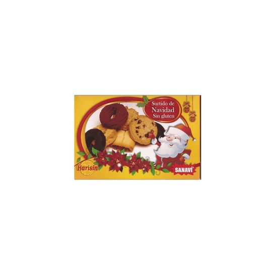 Harisin Assortment Christmas Mantecados and Biscuits Gluten Free 190g