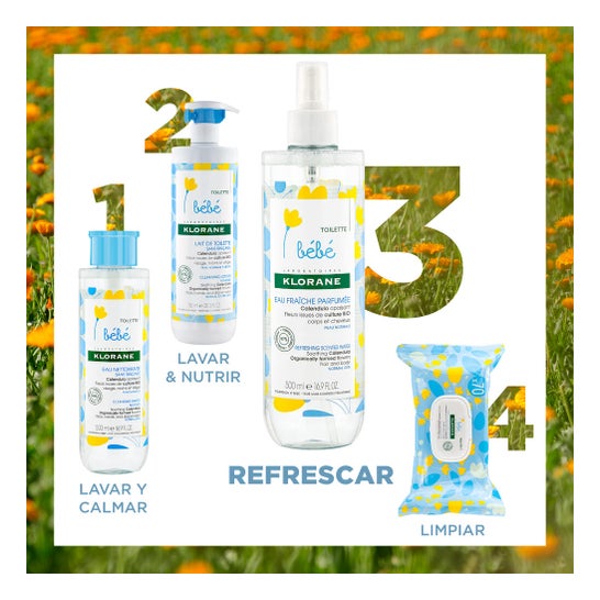 Klorane Bebé Agua Fresca Perfumada 500 ml