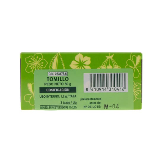 El Naturalista Tomillo Infusión 50 g
